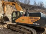 2020 Hyundai 520VS crawler excavator, side view