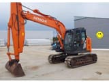 2018 Hitachi ZX135US-6 crawler excavator side view