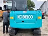 2021 Kobelco SK60 Mini Excavator rear view