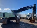 2008 Hitachi ZX350LC-3 crawler excavator side view
