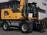 2017 Liebherr A914 Litronic wheel excavator side view