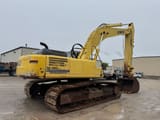 2006 Kobelco SK480LC crawler excavator, rear three-quarter view
