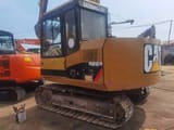 2011 Caterpillar E70B crawler excavator, rear three-quarter view