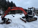 2002 Kubota KX161-2 crawler excavator, side view