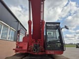 2015 Hitachi ZX470LCH-5B crawler excavator, front view of cab and boom
