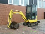 2017 Komatsu PC16R-3HS mini excavator, side view