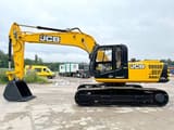 2025 JCB 215LC crawler excavator side view