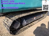 2022 Kobelco SK60 mini excavator track assembly view