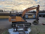 2015 CASE CX300D crawler excavator, side view