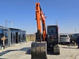 2024 Hitachi ZX70 mini excavator, front view