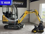 2022 Wacker Neuson ET16 mini excavator, side view