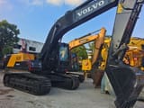 2024 Volvo EC210D crawler excavator, side view