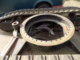 2006 Brevini 6 Ton rubber undercarriage, top view of slewing ring
