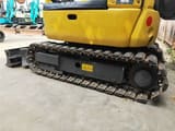 2023 Komatsu PC18MR-3 mini excavator side view of tracks