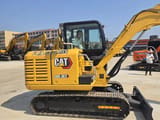 2022 Caterpillar 305.5E2 mini excavator side view