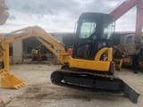 2023 Komatsu PC40 MR mini excavator, side profile view