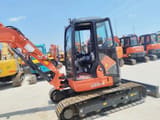 2022 Kubota U55-4 mini excavator, side view