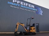2021 Caterpillar 300.9D mini excavator, side profile view