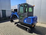 2025 Kubota NM25 mini excavator, front three-quarter view