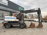 2008 Volvo EW160C wheel excavator, side profile view