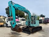 2007 Sumitomo SH 145 crawler excavator, front three-quarter view