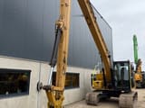2019 Caterpillar 313FL long-reach crawler excavator, front three-quarter view
