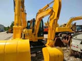 2020 Komatsu PC56 mini excavator, front-side view