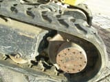 2019 Caterpillar 300.9 mini excavator track drive detail