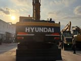 2021 Hyundai R210W-9 wheel excavator rear view