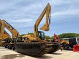 2020 Caterpillar 320CL amfibik ekskavatör, yandan görünüm