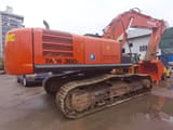 2014 Hitachi ZAXIS 360H crawler excavator, rear three-quarter view