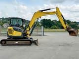 2016 Yanmar VIO80-1A crawler excavator, side view