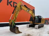 2018 Caterpillar 320GC crawler excavator, side view