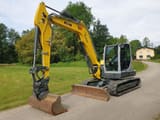 2023 Wacker Neuson ET90 mini excavator, side view