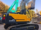 2024 Hyundai HX220HD crawler excavator, rear three-quarter view