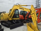 2020 Komatsu PC60 mini excavator, side view