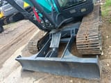 2023 Sunward SWE80 crawler excavator, rear view with dozer blade
