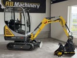 2022 Wacker Neuson ET16 mini excavator, side view