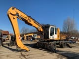 2012 Liebherr A924C LITRONIC material handler, side view