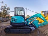 2019 Kobelco SK55SR mini excavator, side view