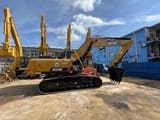 2013 Sany SY215C crawler excavator, side profile view