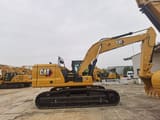 2026 Caterpillar 330GC crawler excavator, side profile view