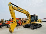 2018 Komatsu PC200-6 crawler excavator, side view