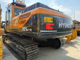 2022 Hyundai 305LC-9T crawler excavator, rear three-quarter view