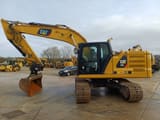 2019 Caterpillar 320 crawler excavator side view