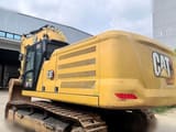 2022 Caterpillar 336GC crawler excavator, rear three-quarter view