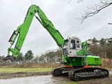 2013 Sennebogen 825 crawler excavator side view
