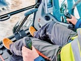 2024 Sunward SWE155F crawler excavator interior operator view