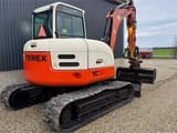 2007 Terex TC75 crawler excavator, rear three-quarter view