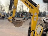 2021 Yanmar VIO 17 mini excavator boom and bucket view